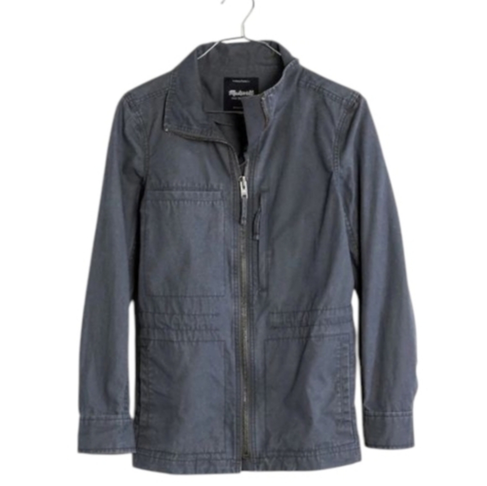 Madewell Fleet Jacket Women Medium Blue